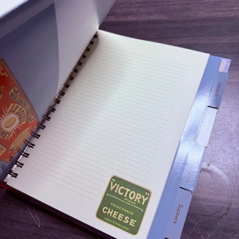 The Omnivore's Recipe Keeper Celia Sack Ten Speed Press‎ Spiral Recipe Journal